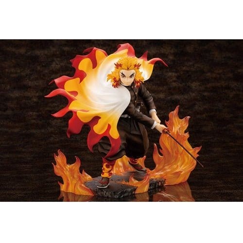 Demon Slayer Kimetsu Kyojuro Rengoku ARTFX J Statue