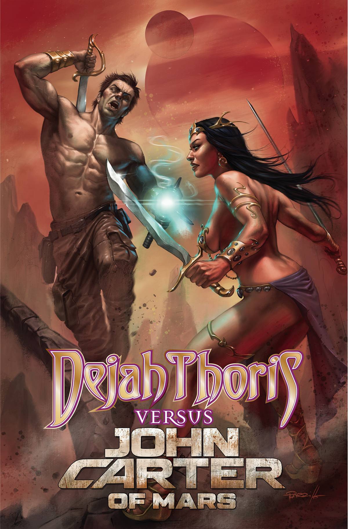 DEJAH THORIS VS JOHN CARTER TP (C: 0-1-2)