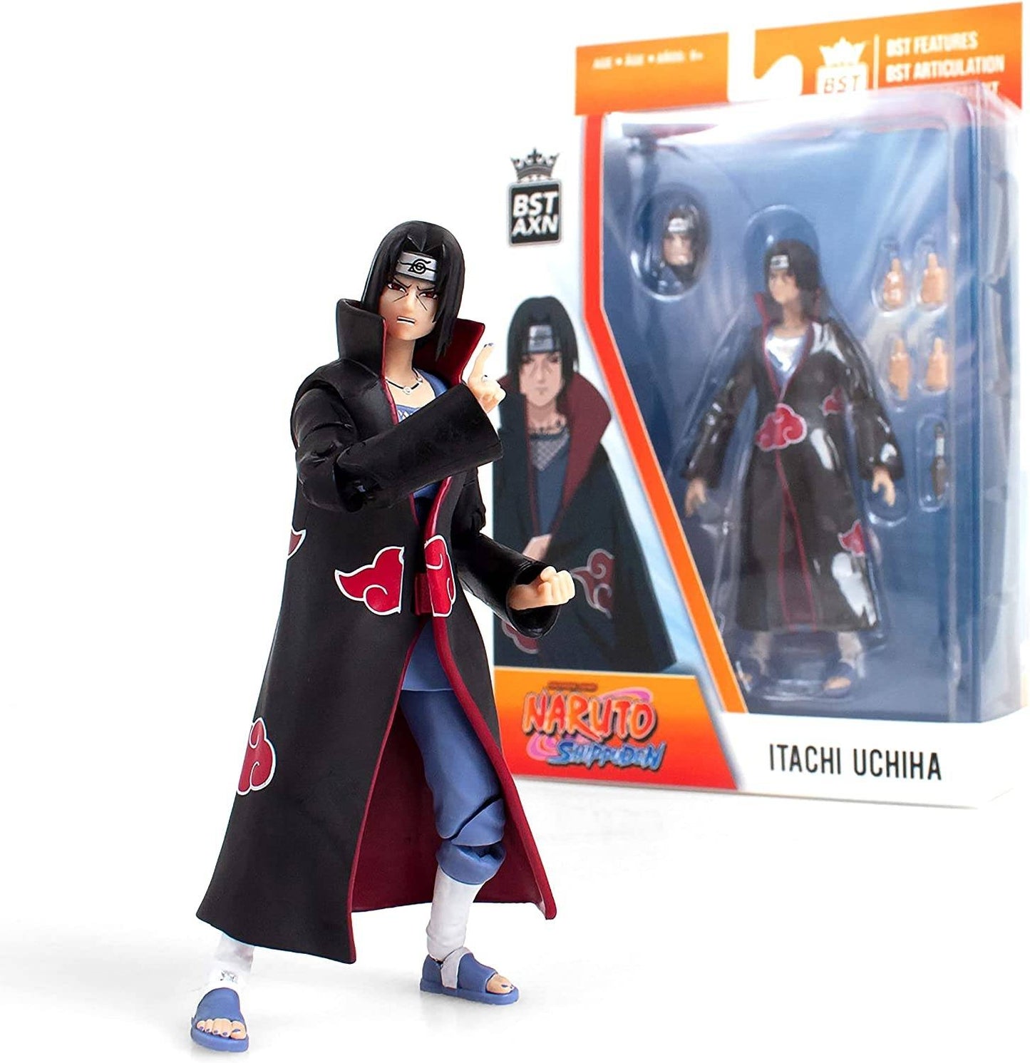 BST AXN Naruto: Shippuden Itachi Uchiha 5-Inch Action Figure