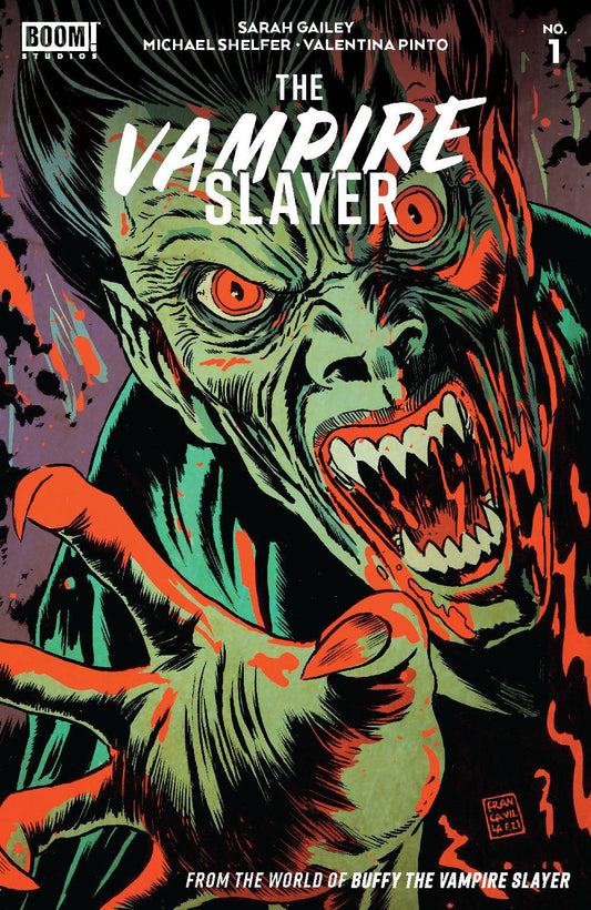 VAMPIRE SLAYER (BUFFY) #1 CVR B BLOOD RED FOIL STAMP VAR NM