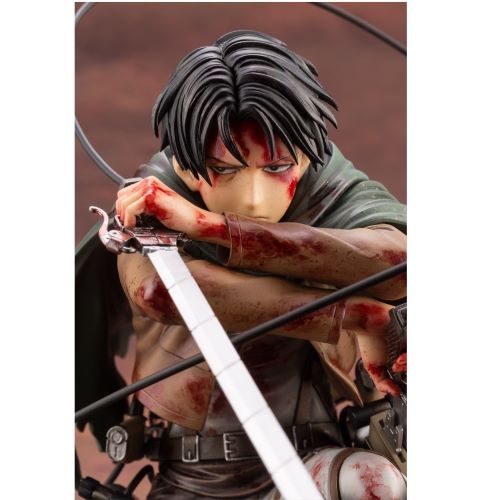 Attack On Titan Levi Fortitude Version Artfx J Statue