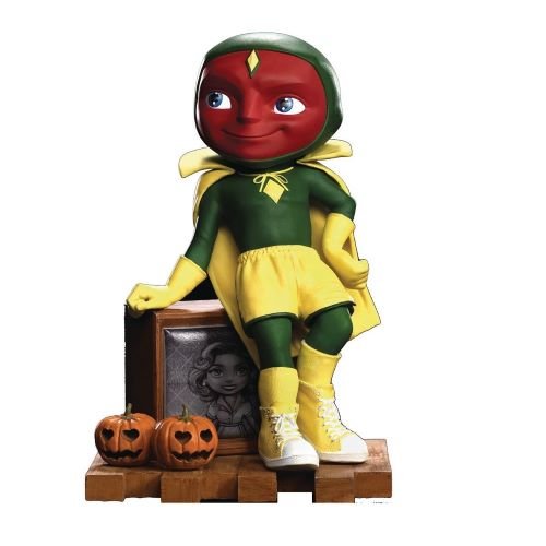 Iron Studios Wandavision Vision Halloween Ver MiniCo. Vinyl Figure