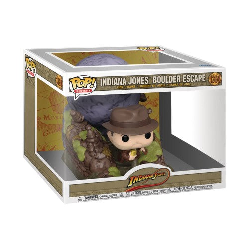 Funko Pop! 1360 Indiana Jones and Raiders of the Lost Ark Boulder Escape Moment