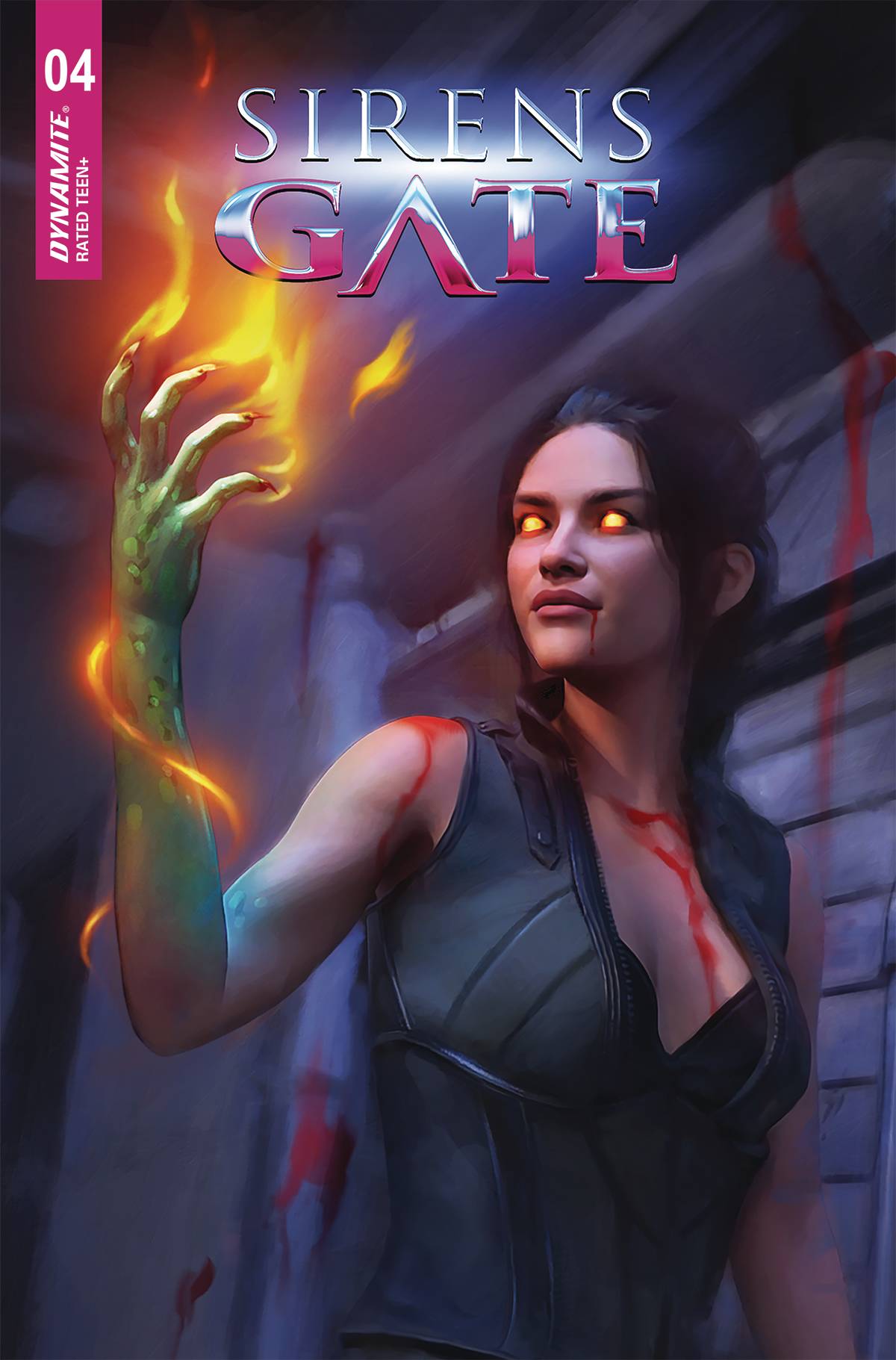 Sirens Gate #4 C 1:15 Shannon Maer Original Variant (08/30/2023) Dynamite