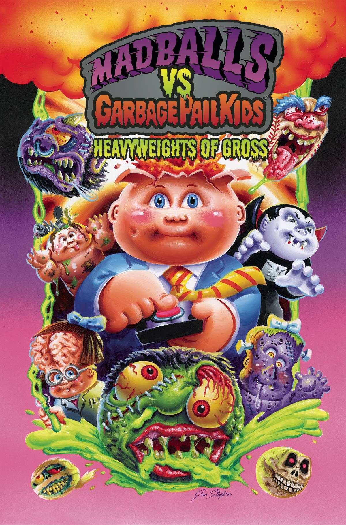 MADBALLS VS GARBAGE PAIL KIDS HEAVYWEIGHTS GROSS HC (C: 0-1- (01/10/2024) DYNAMITE