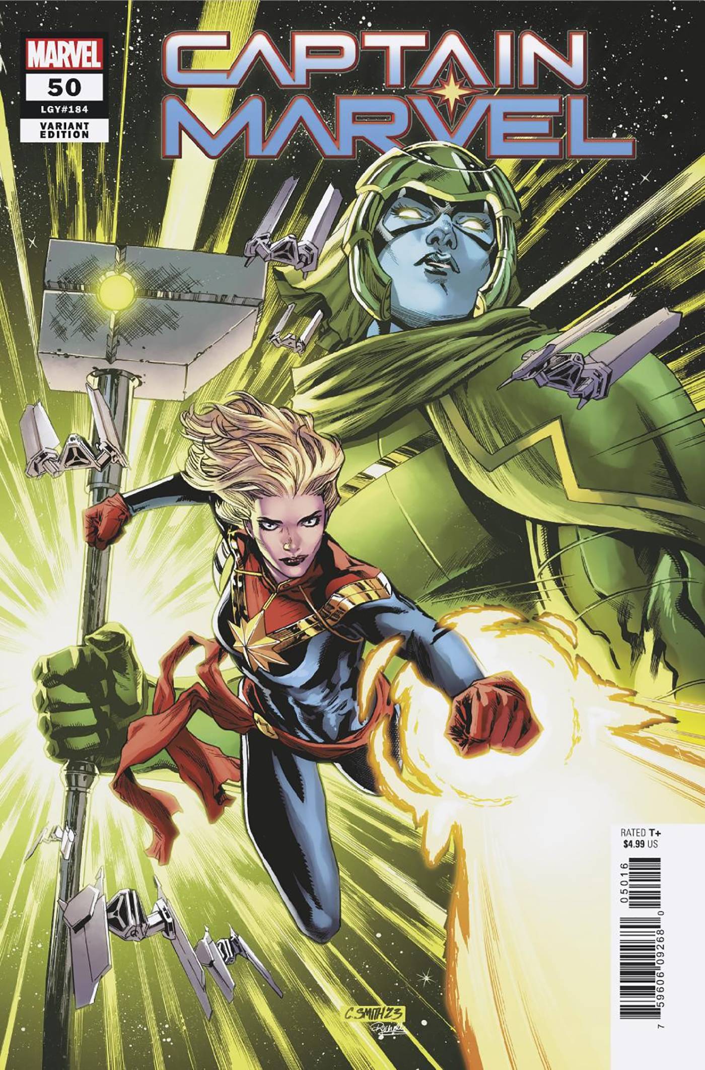 Captain Marvel #50 F 1:25 Cory Smith Variant (06/14/2023) Marvel