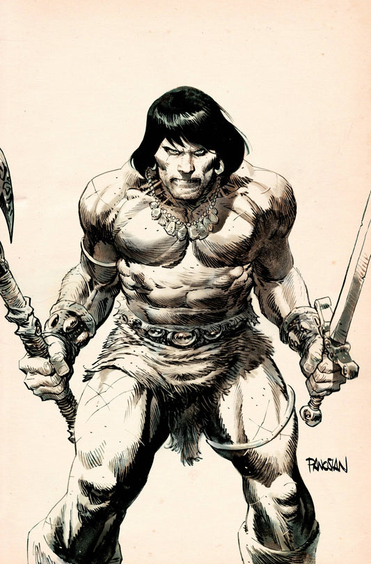 Conan Barbarian #1 K 1:25 Panosian Virgin B&W (M Variant (07/26/2023) Titan