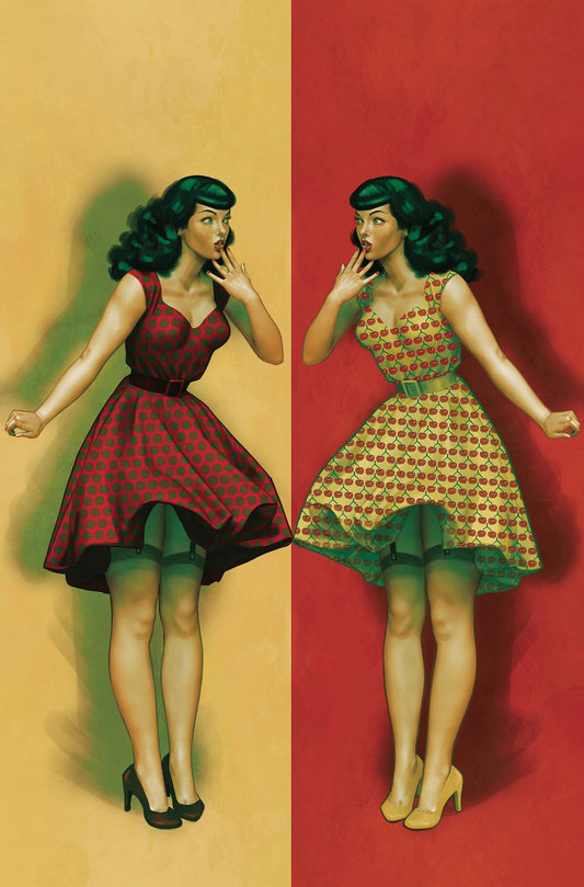 Bettie Page #2 H 1:15 Rebeca Puebla Virgin Variant (07/12/2023) Dynamite