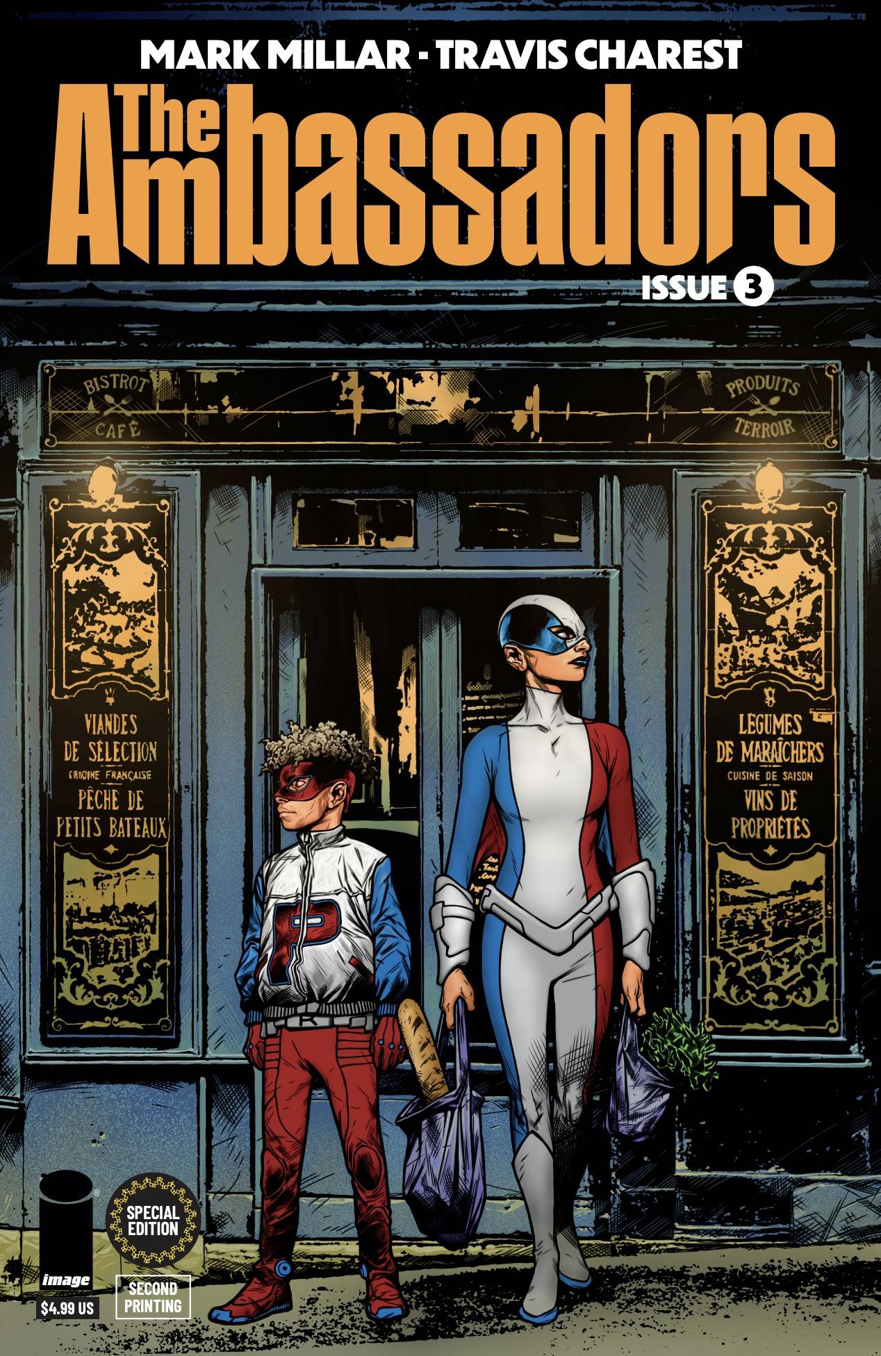 Ambassadors #3 (Of 6) 2Nd Print Special Edition Frank Quitely Variant (05/24/2023) Image
