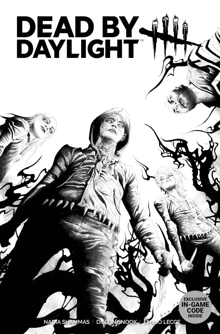 Dead By Daylight #1 (Of 4) 2nd Print Jae Lee BW Variant (07/26/2023) Titan