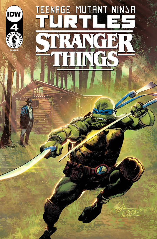 Teenage Mutant Ninja Turtles Tmnt X Stranger Things #4 F 1:50 Albuquerque Variant (10/25/2023) Idw
