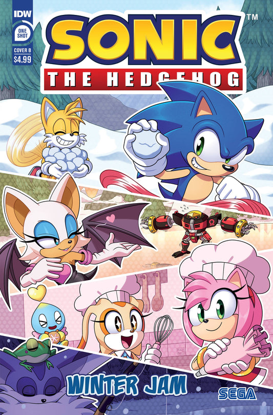 Sonic The Hedgehog Winter Jam B Oz (12/13/2023) Idw