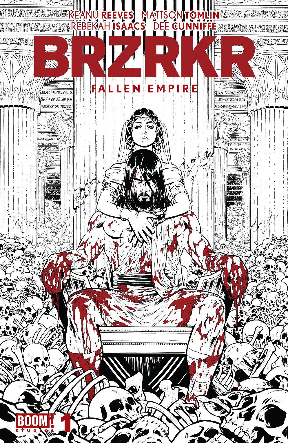 Brzrkr Fallen Empire 2nd Print Rebekah Isaacs Variant (12/27/2023) Boom