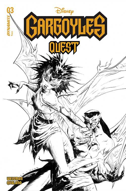 Gargoyles Quest #3 F 1:10 Jae Lee Line Art Variant (07/31/2024) Dynamite