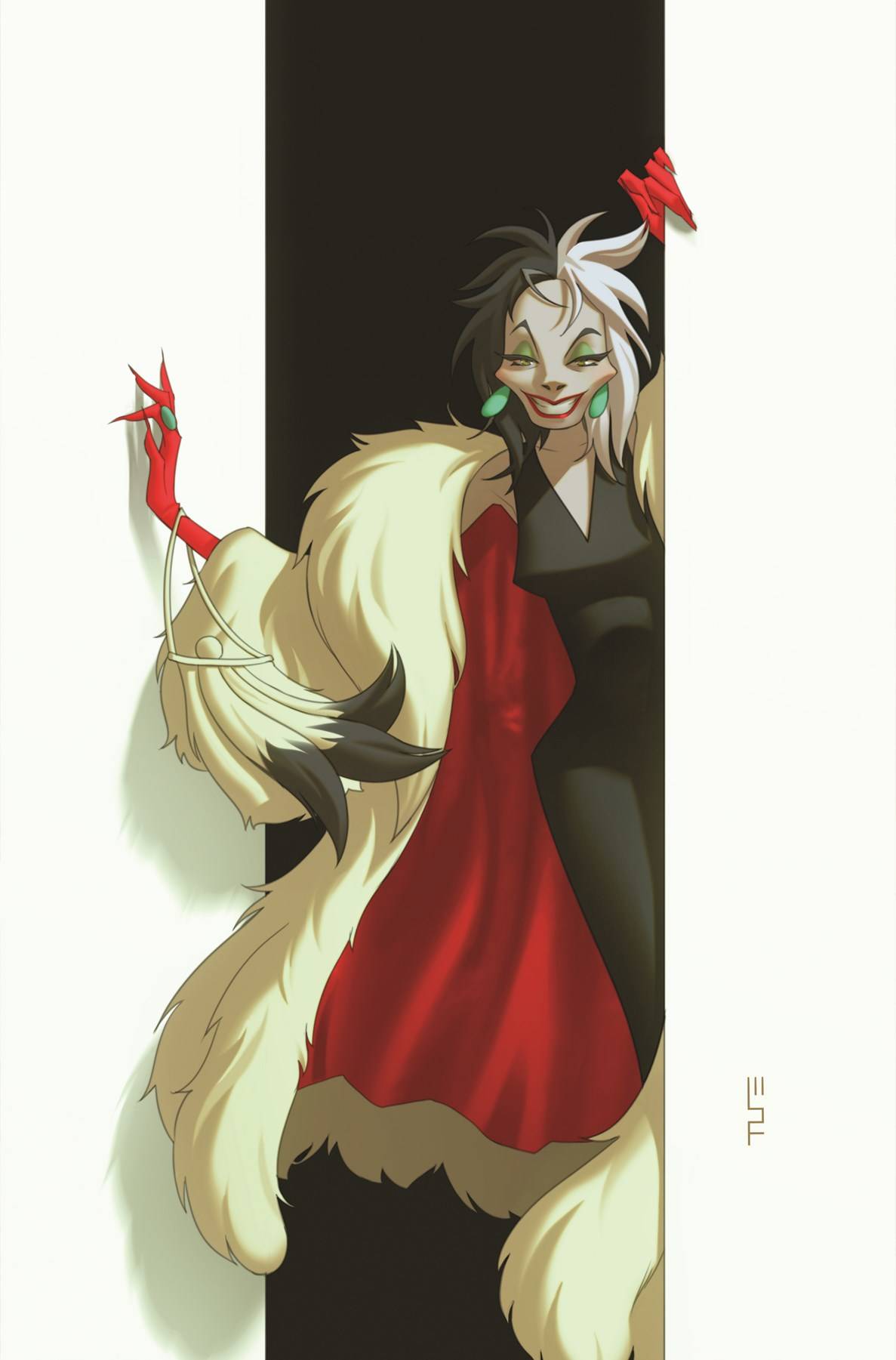 Disney Villains Cruella De Vil #4 H 1:15 Scott Forbes Virgin Variant (05/15/2024) Dynamite