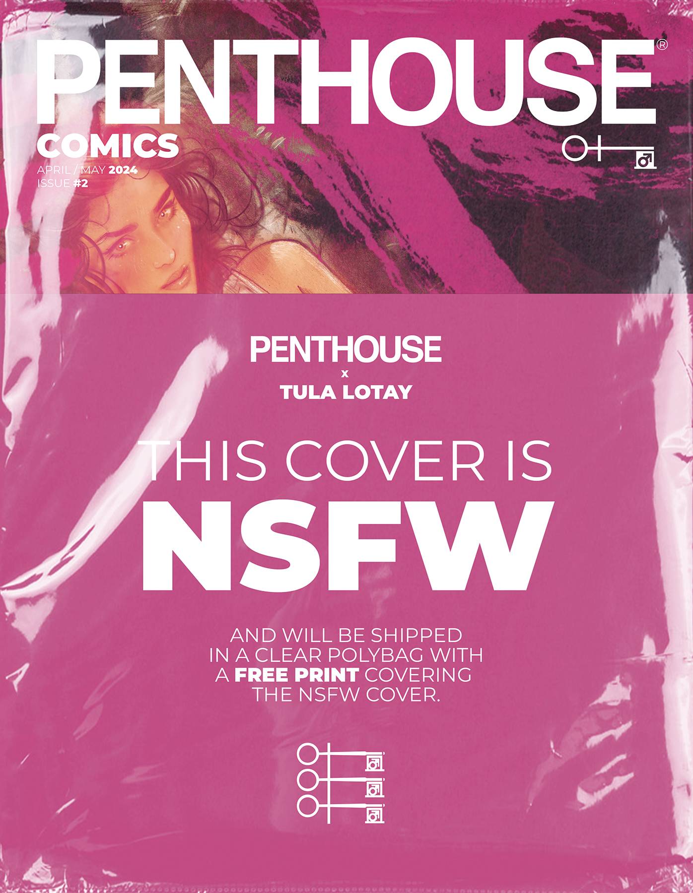 Penthouse Comics #2 G 1:25 Polybag Tula Lotay Variant (04/17/2024) Penthouse