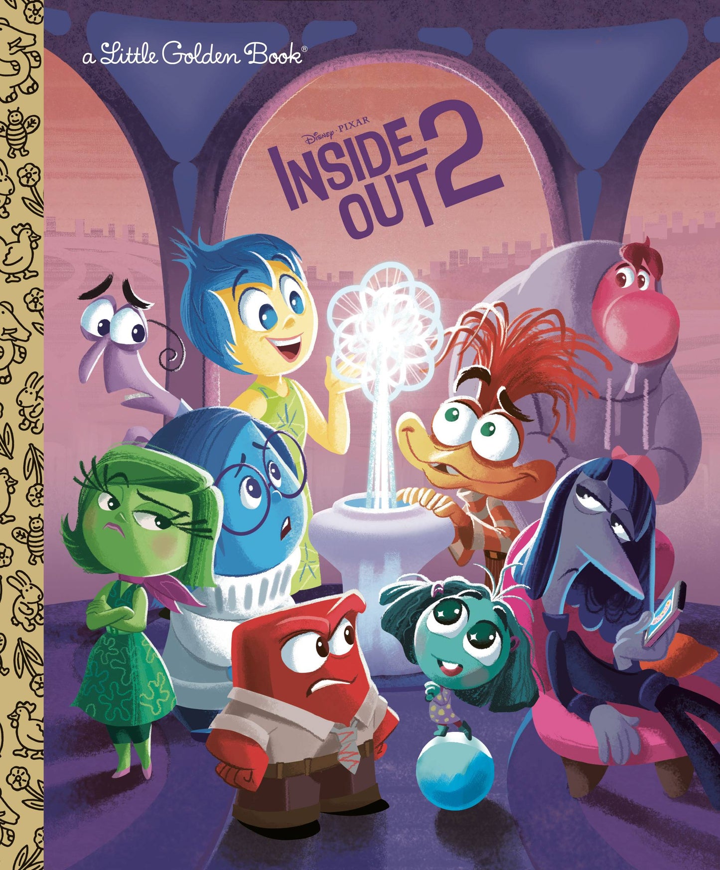 DISNEY PIXAR INSIDE OUT 2 LITTLE GOLDEN BOOK HC (05/29/2024) GOLDEN BOOKS