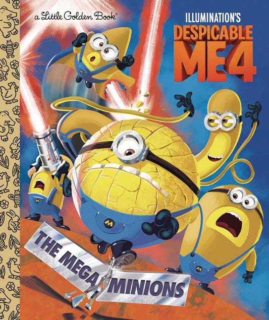 Despicable Me 4 Little Golden Book Hc (06/05/2024) Golden Books