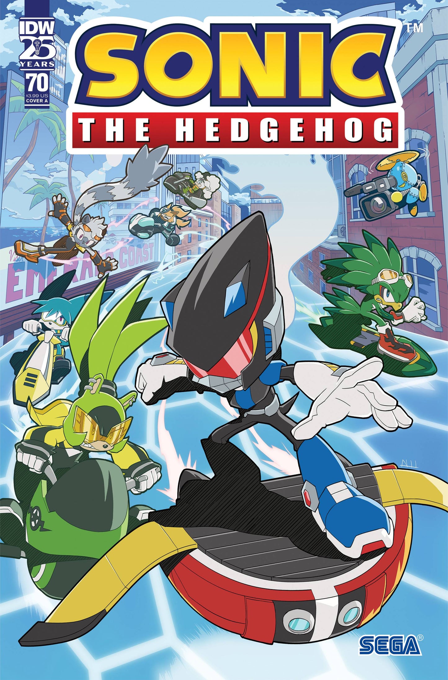 Sonic The Hedgehog #70 A Aaron Hammerstrom (06/26/2024) Idw