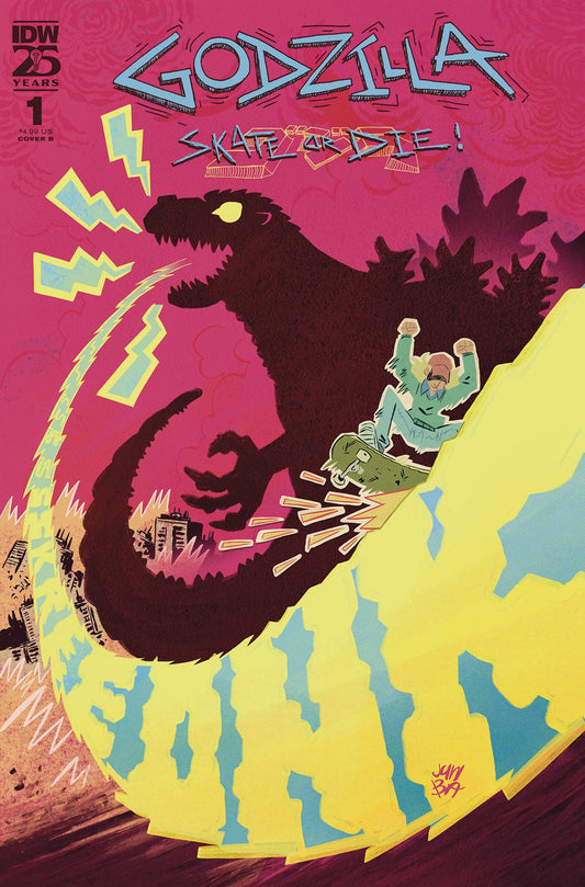 Godzilla Skate Or Die #1 B Juni Ba (06/12/2024) Idw