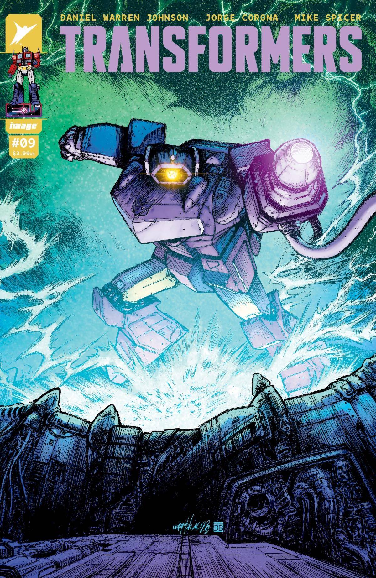 Transformers #9 D 1:25 Jonathan Wayshak Variant (06/12/2024) Image