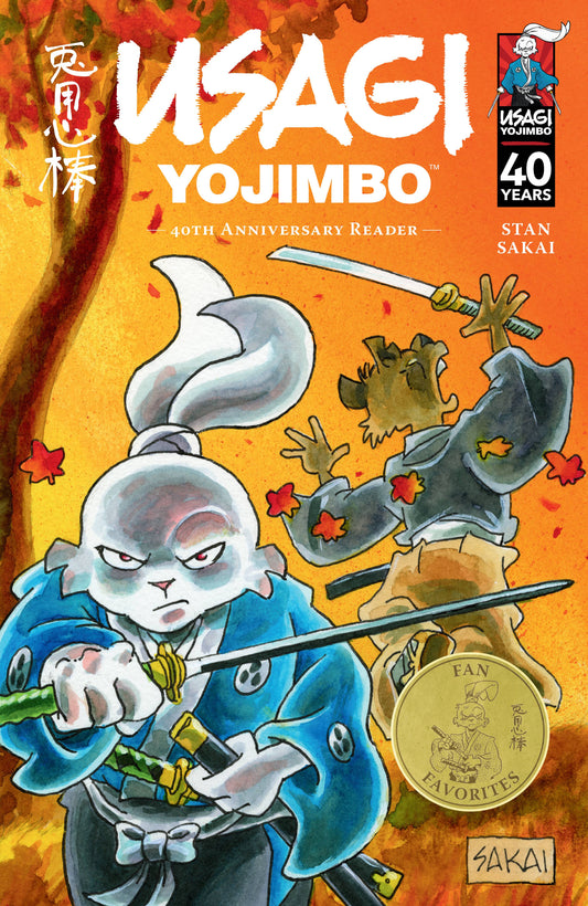 Usagi Yojimbo 40th Anniversary Reader GN San Sakai (06/19/2024) Dark Horse