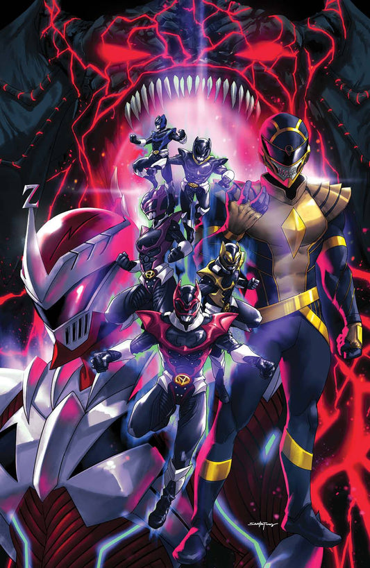 Mighty Morphin Power Rangers MMPR Darkest Hour #1 E Spoiler Santa Fung Variant (07/31/2024) Boom