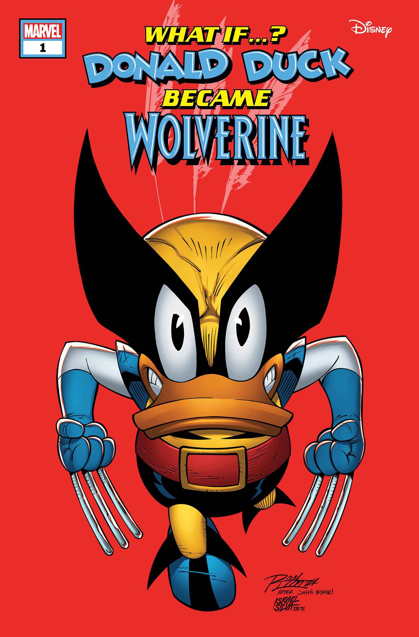 Marvel & Disney What If...? Donald Duck Became Wolverine #1 Cover Set Of 6 (07/31/2024) Marvel