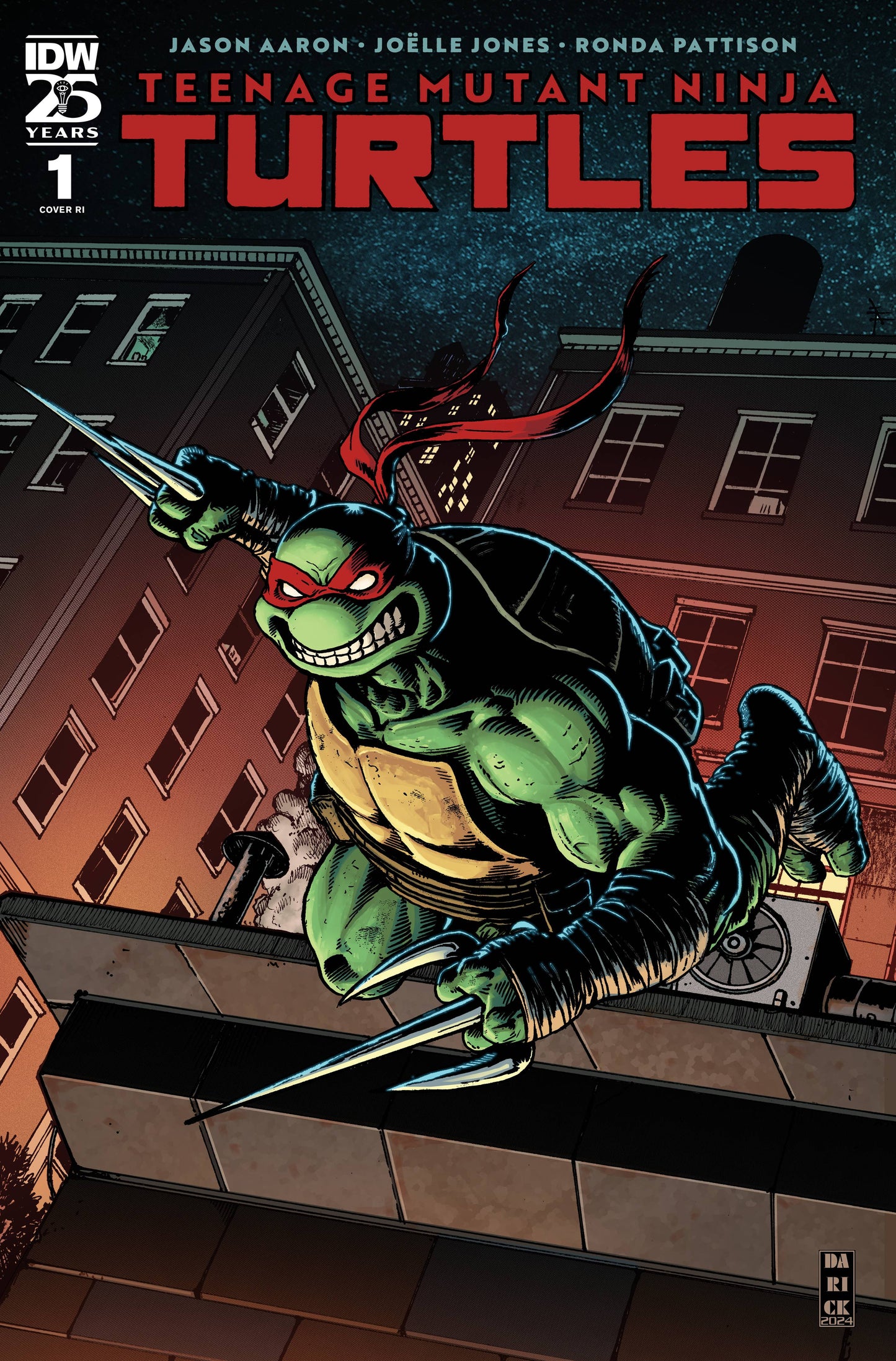 Teenage Mutant Ninja Turtles 2024 #1 Cover Set Of 15 (07/24/2024) Idw