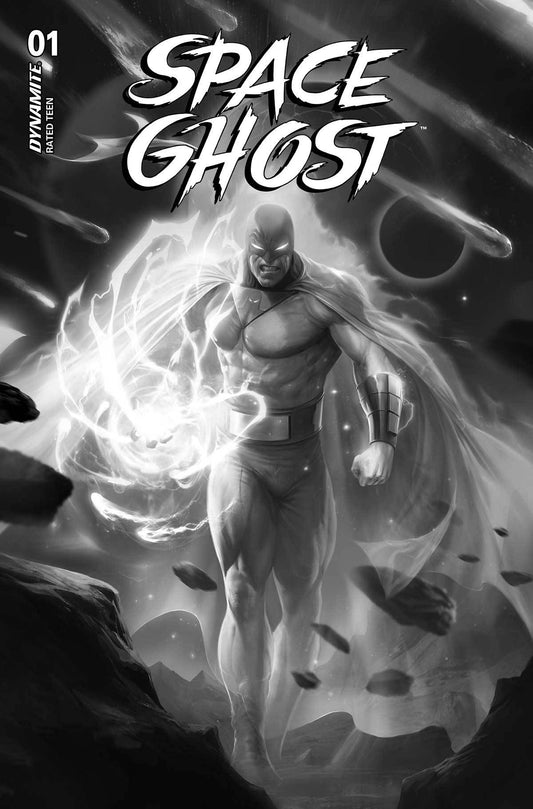 Space Ghost #1 X 1:7 Copy Foc Francesco Mattina B&W Variant (05/01/2024) Dynamite