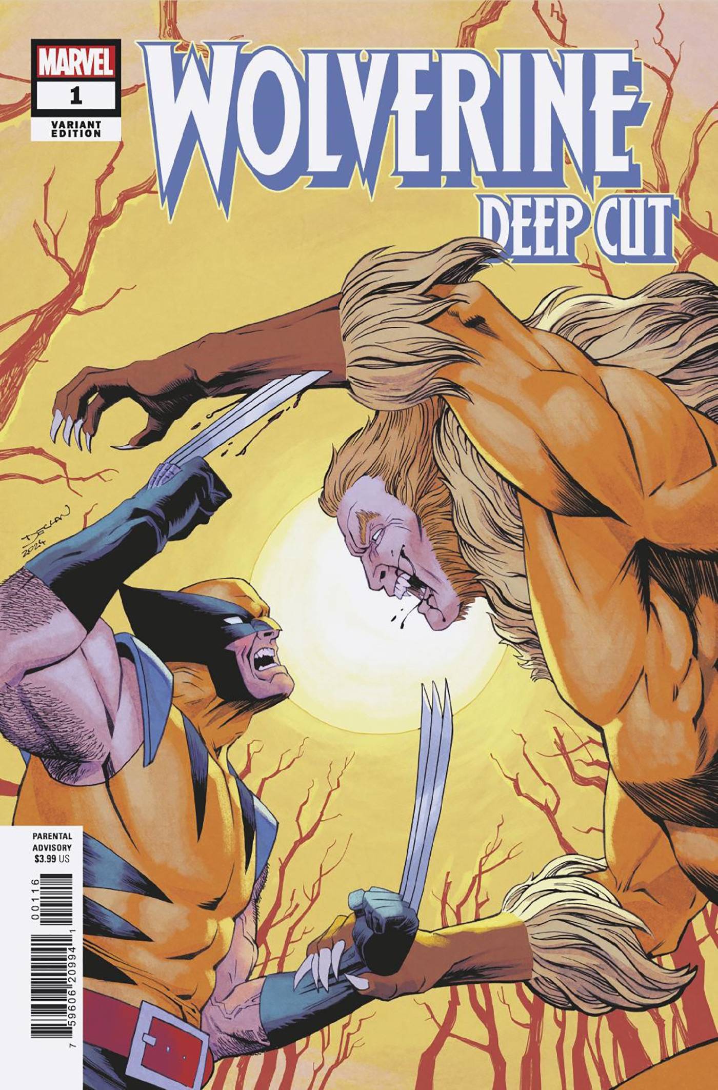 Wolverine Deep Cut #1 E 1:25 Declan Shalvey Variant (07/03/2024) Marvel