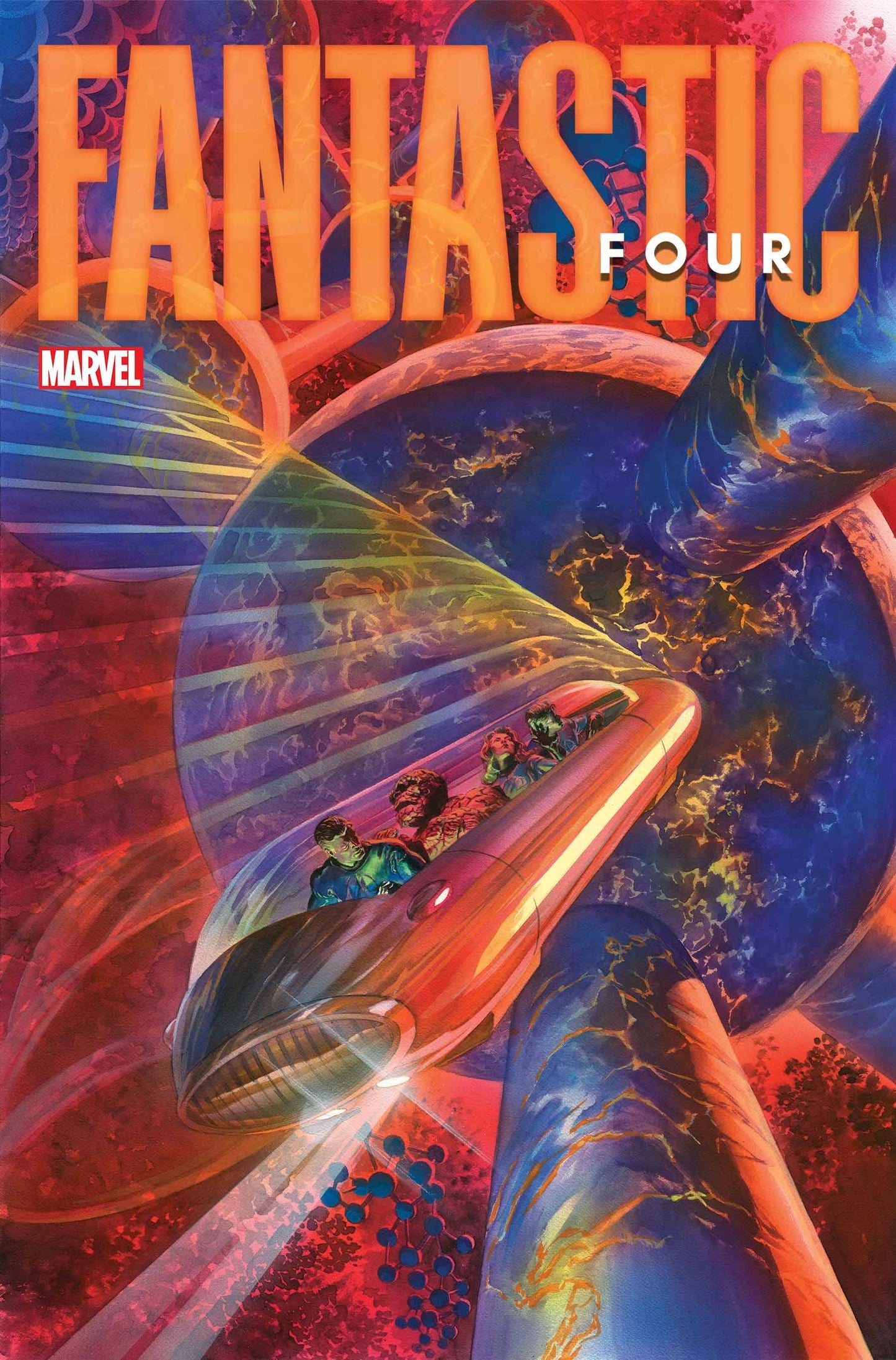 Fantastic Four #23 A Alex Ross Ryan North (08/14/2024) Marvel