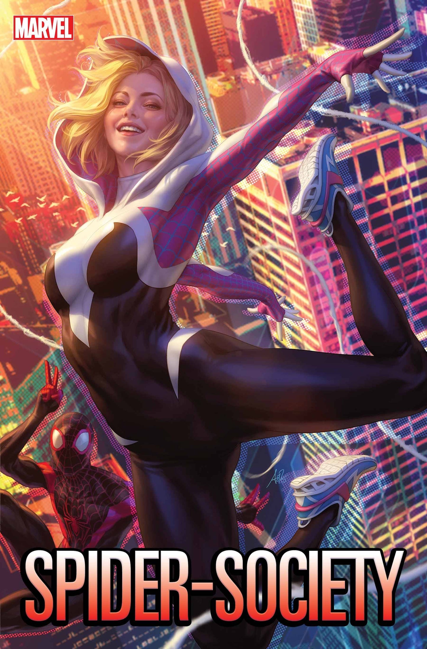 Spider-Society #1 C (Of 4) Stanley Lau Artgerm Spider-Gwen Variant (08/14/2024) Marvel