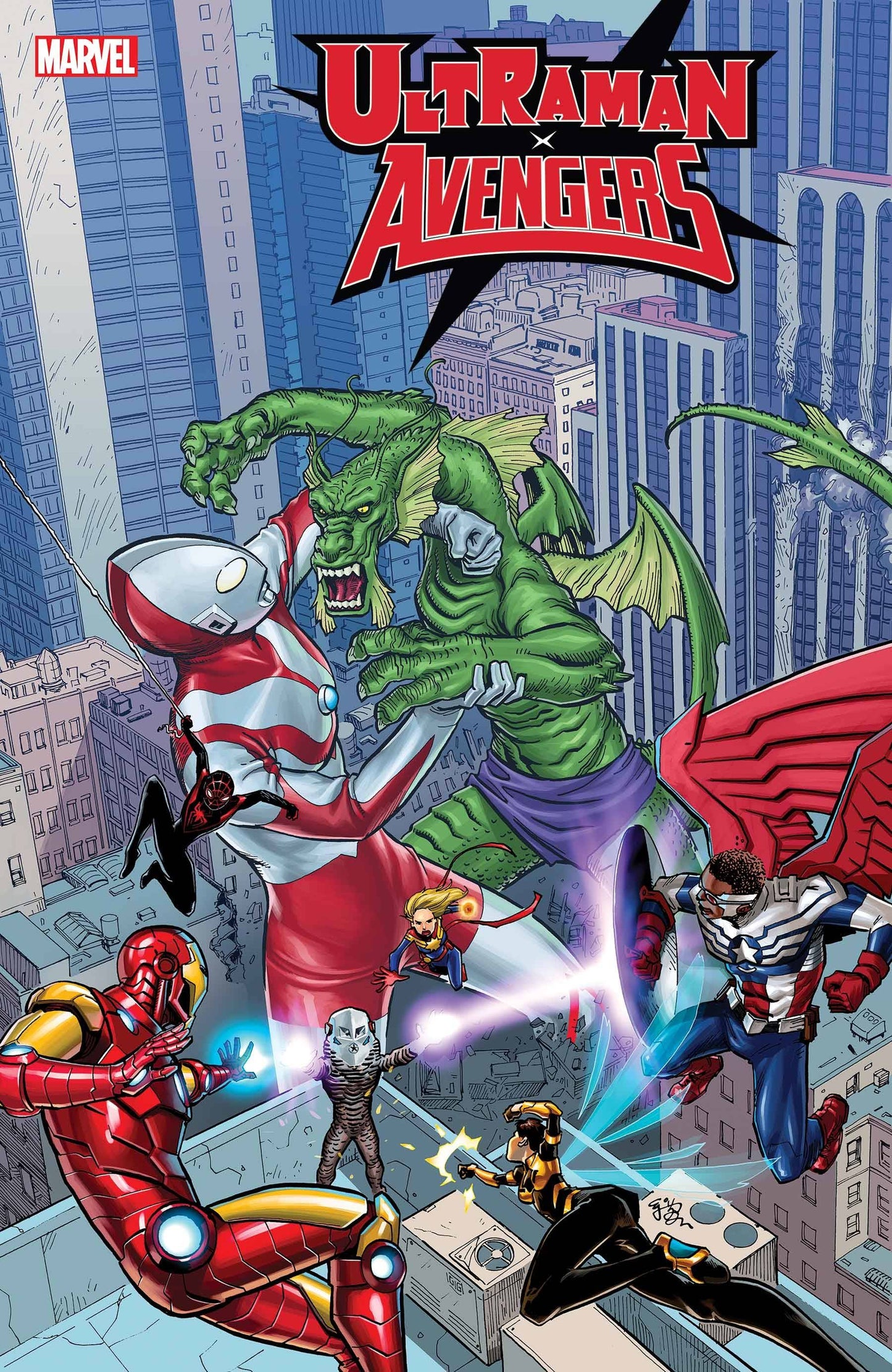 Ultraman X The Avengers #1 B (Of 4) Ej Su Variant (08/14/2024) Marvel