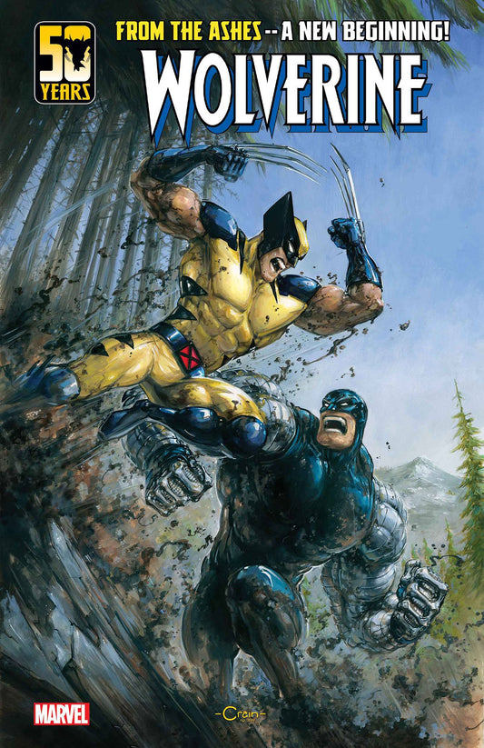 Wolverine #1 B Clayton Crain Variant (09/11/2024) Marvel