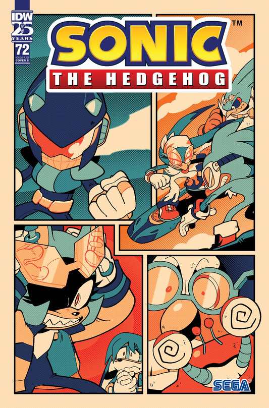 Sonic The Hedgehog #72 B Rothlisberger Variant (08/28/2024) IDW