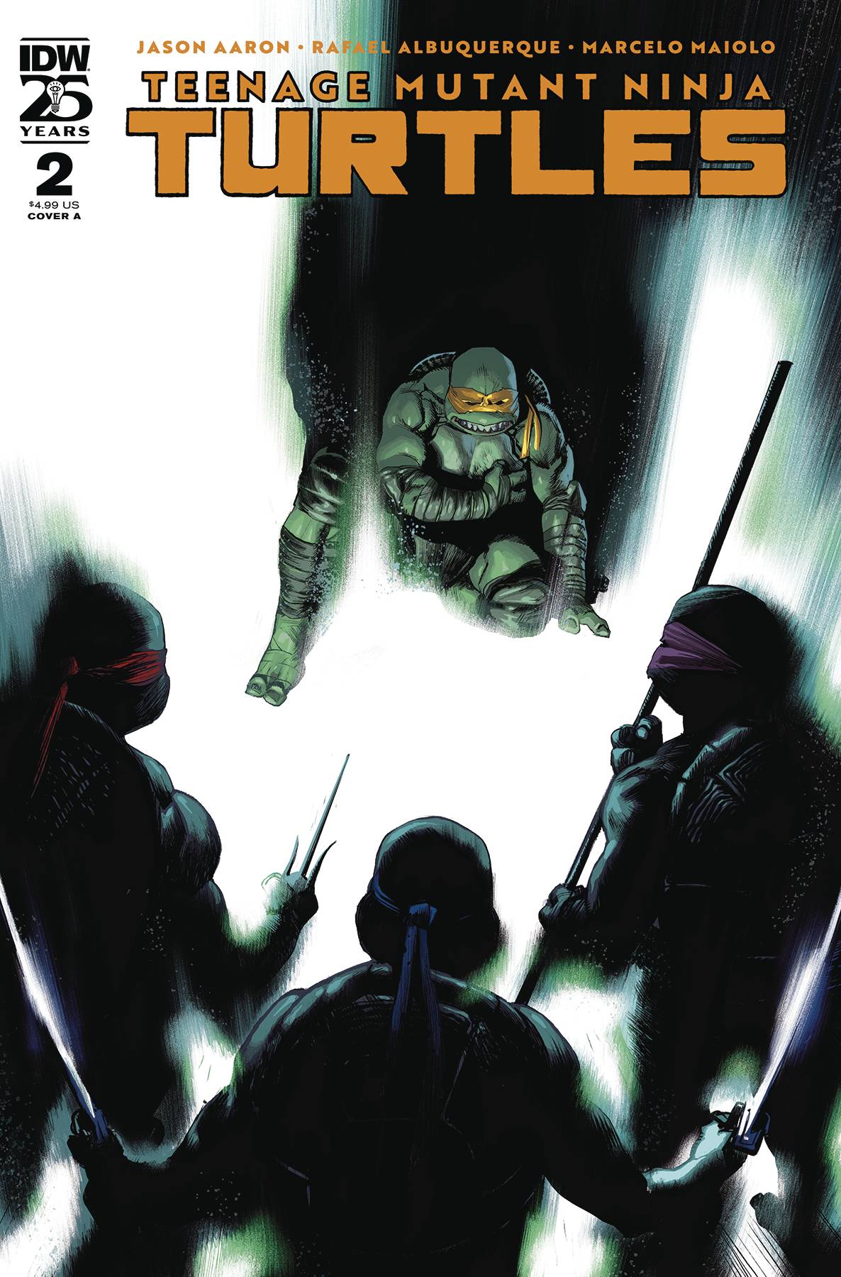 Teenage Mutant Ninja Turtles TMNT 2024 #2 A1 Cover Set 9 Books 1:100 Variant (09/11/2024) IDW