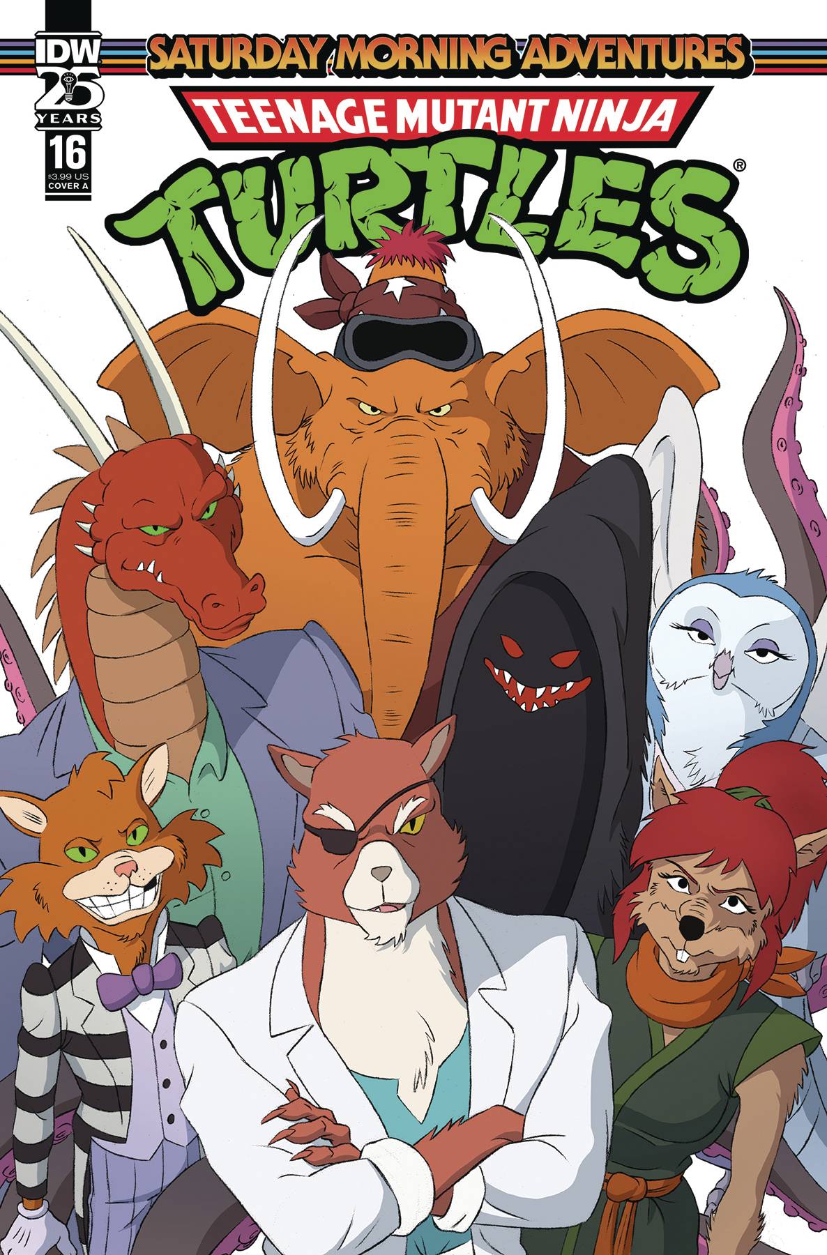 Teenage Mutant Ninja Turtles TMNT Saturday Morning Adv 2023 #16 A Dan Schoening Erik Burnham  (08/28/2024) IDW