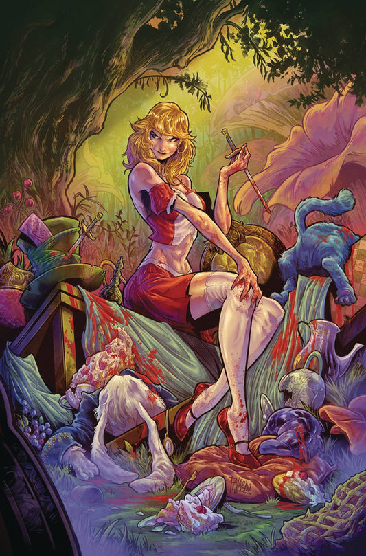 Wonderland Return To Madness #2 (Of 3 A Fajardo (08/14/2024) Zenescope