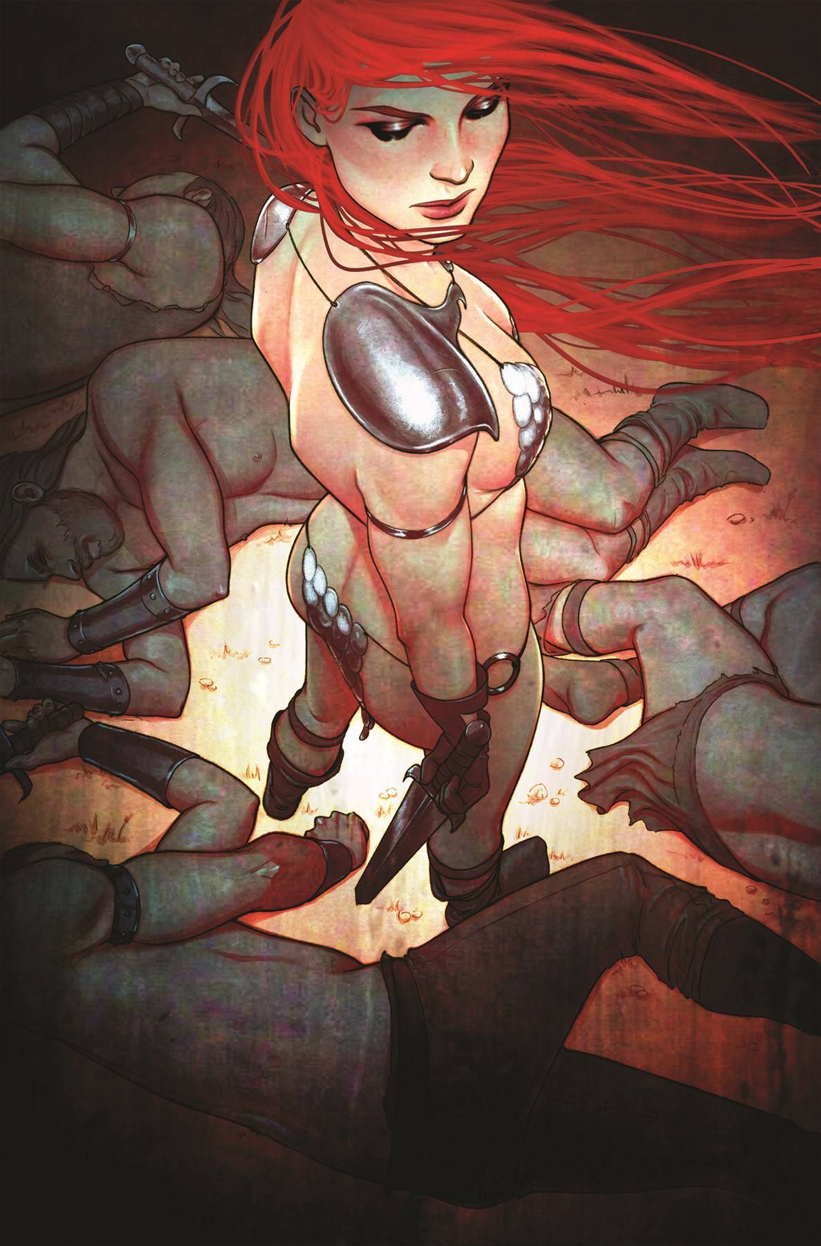 Red Sonja 2023 #11 R 1:15 Jenny Frison Modern Icon Virgin Variant (05/29/2024) Dynamite