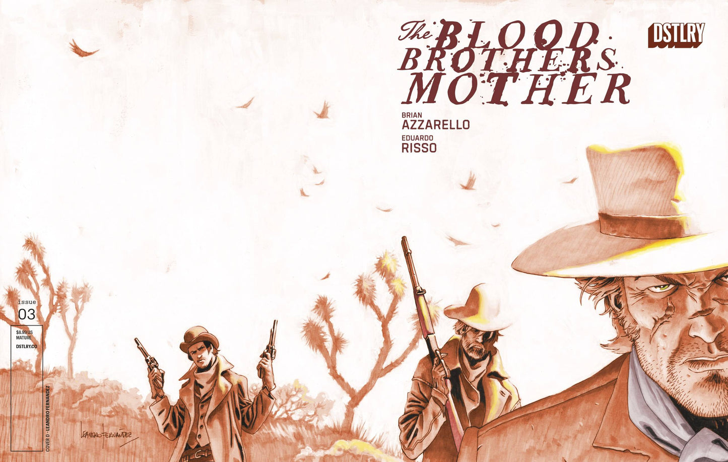 Blood Brothers Mother #3 (Of 3) D 1:25 Leandro Fernandez Variant (12/11/2024) DSTLRY