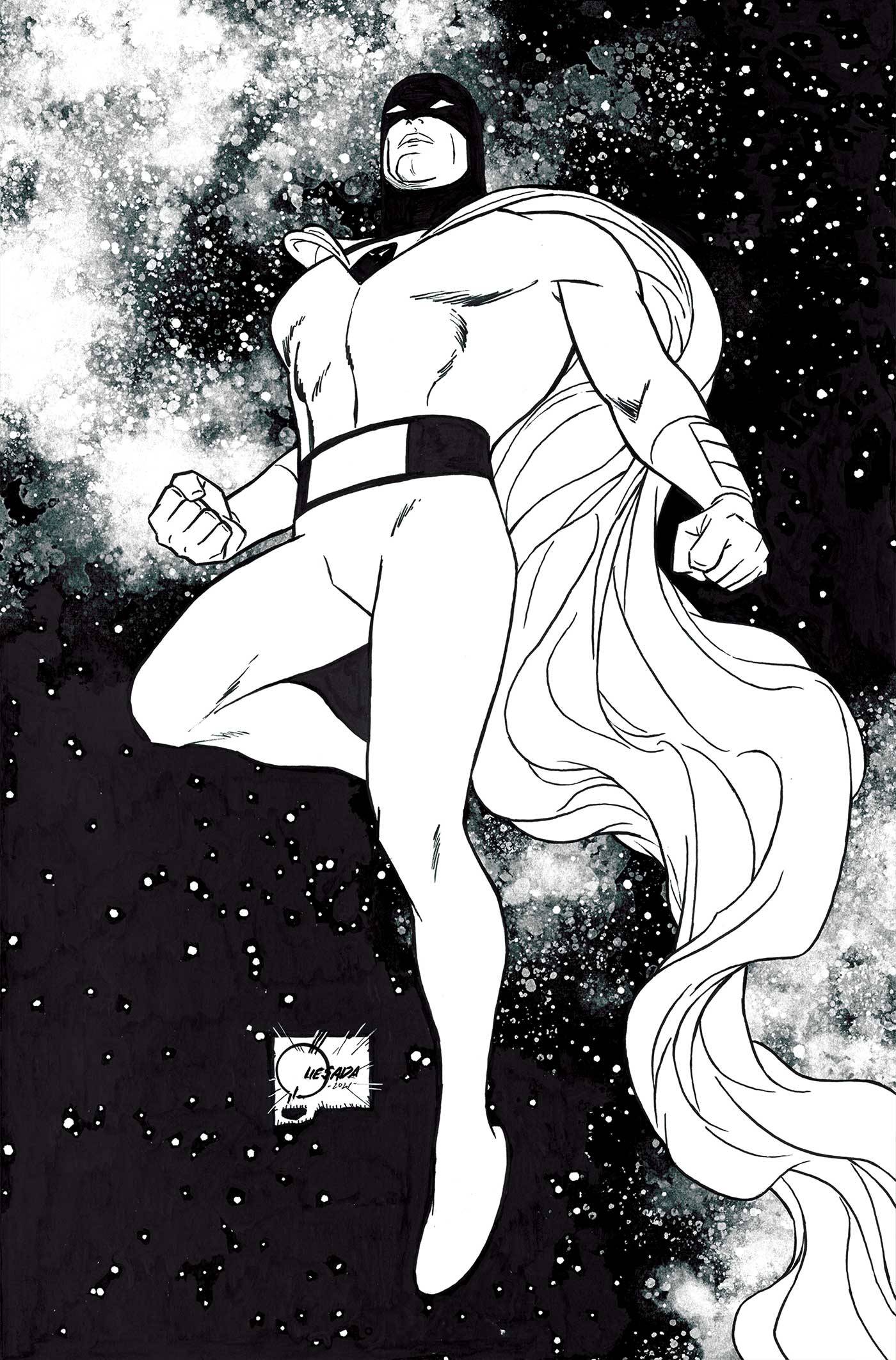 Space Ghost #2 X 1:7 Joe Quesada B&W Virgin Variant (06/05/2024) Dynamite