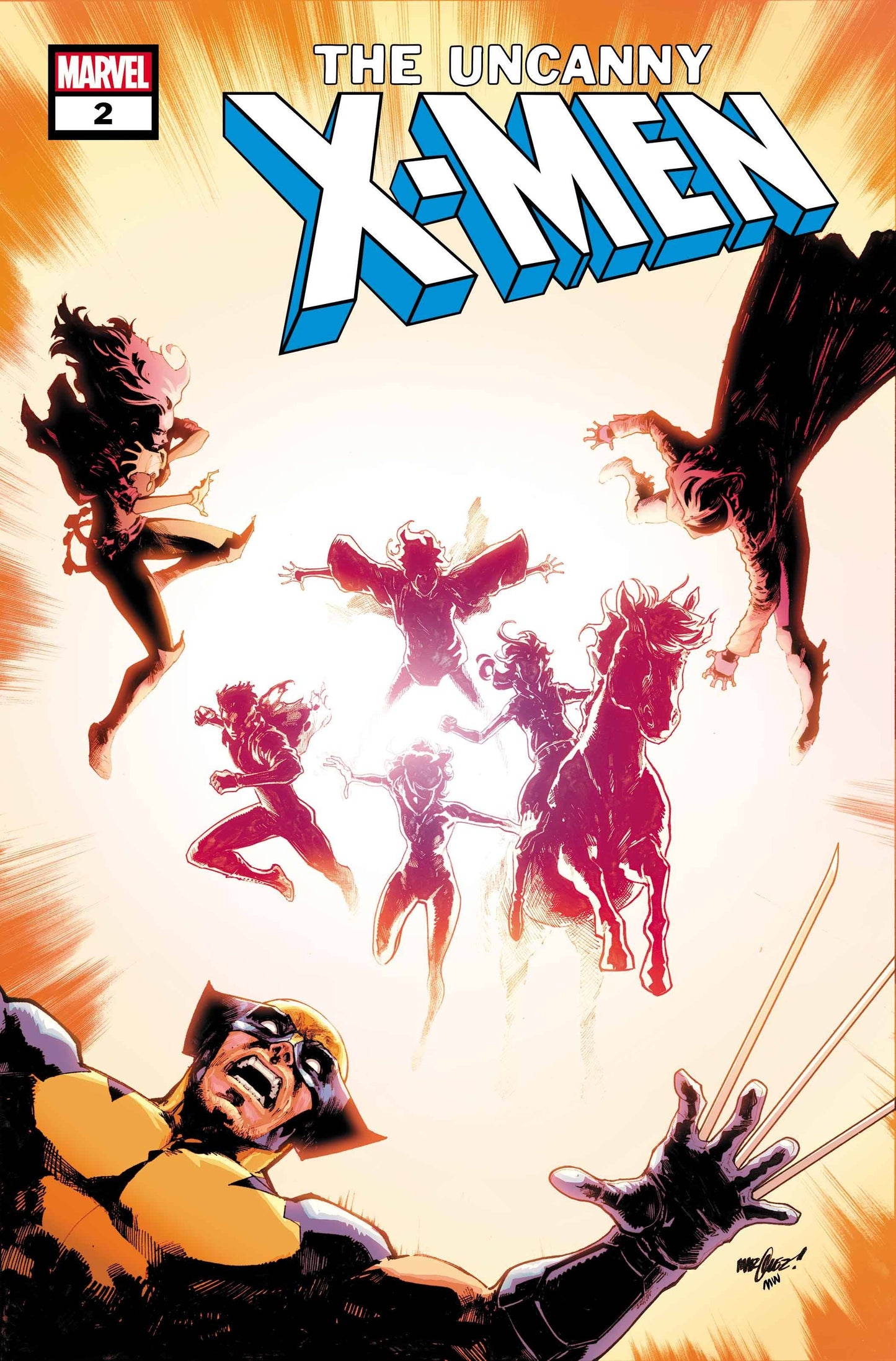 Uncanny X-Men #2 A1 Cover Set Of 5 Books 1:50 (09/11/2024) Marvel