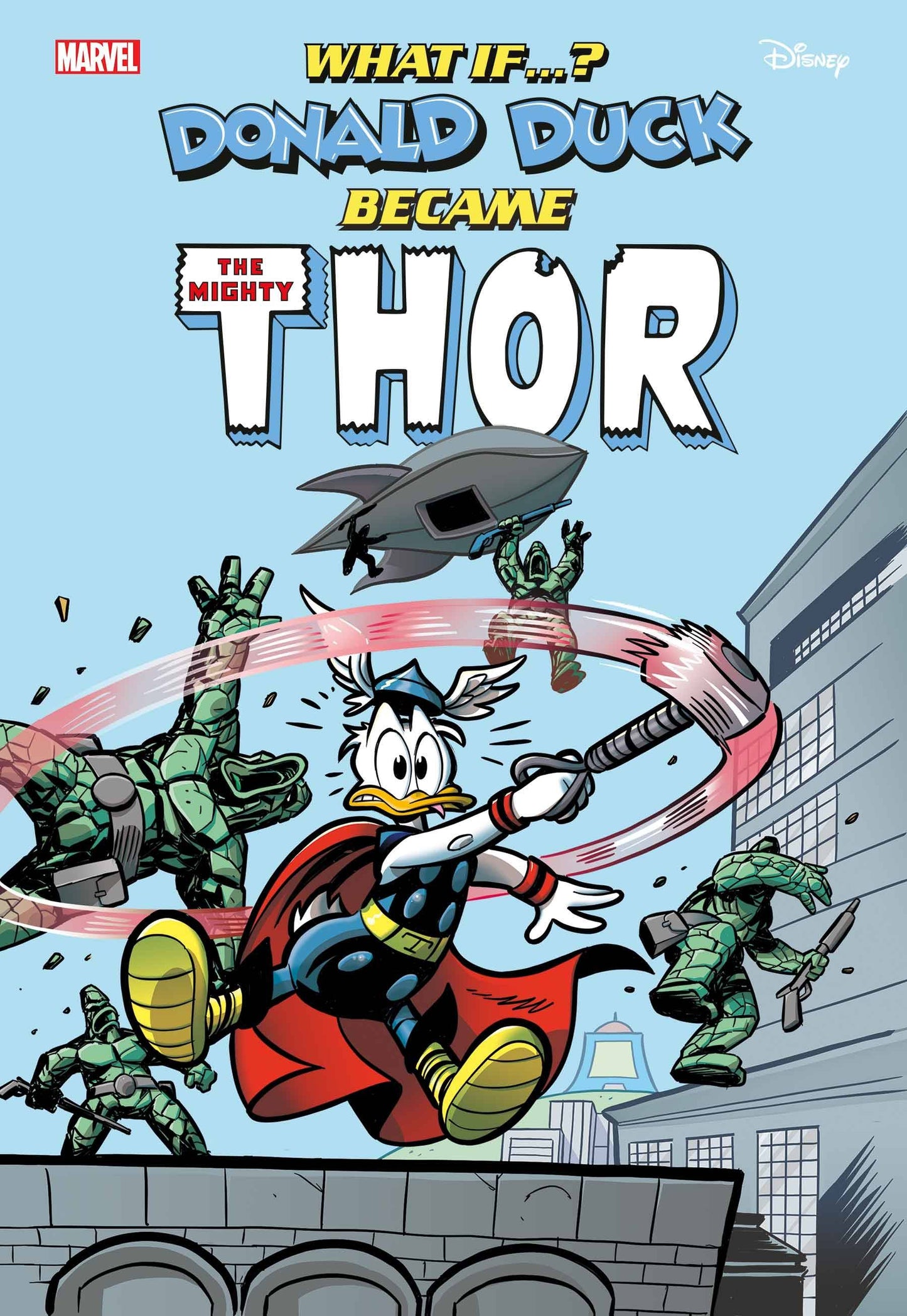 What If Donald Duck Became Thor #1 A1 Cover Set Of 7 Books 1:100 (09/04/2024) Marvel