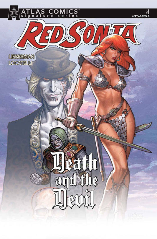 Red Sonja Death And The Devil #1 H Joseph Michael Linsner Atlas Lieberm Variant (09/25/2024) Dynamite