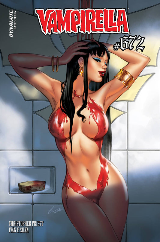 Vampirella #672 B Elias Chatzoudis Variant (10/09/2024) Dynamite