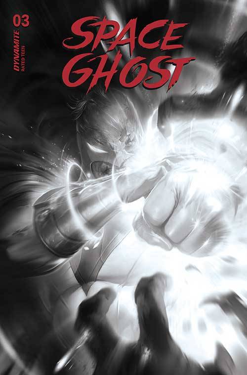 Space Ghost #3 V 1:7 Foc Francesco Mattina B&W Variant (07/03/2024) Dynamite