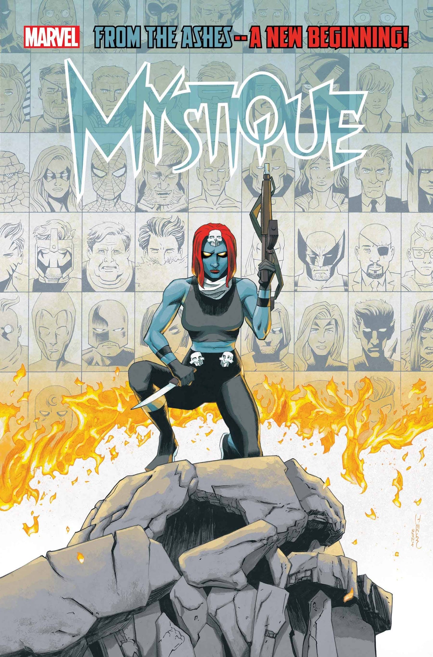 Mystique #1 (Of 5) A1 Cover Set of 7 1:100 (10/16/2024) Marvel