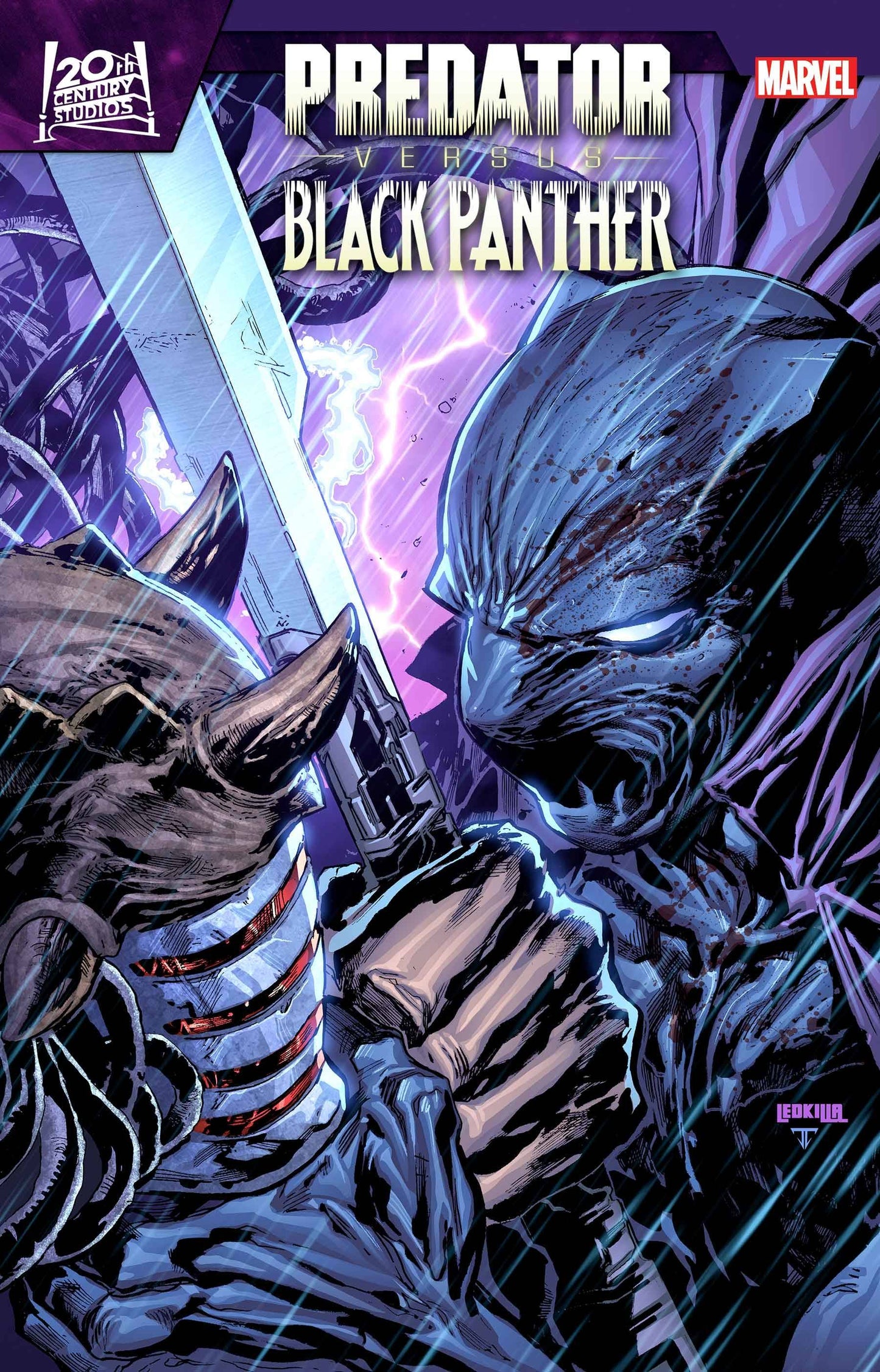 Predator Vs Black Panther #3 (Of 4) A1 Cover Set of 4 1:100 (10/30/2024) Marvel