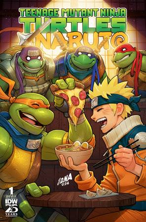 Teenage Mutant Ninja Turtles X Naruto #1 M 1:250 David Nakayama Variant (11/20/2024) Idw